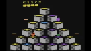 Q*bert screenshot 2
