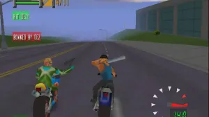 Road Rash 64 screenshot 2